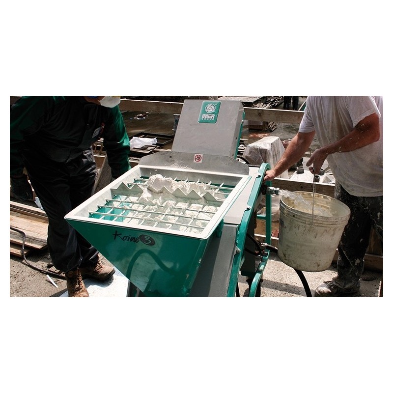 Masina de tencuit Imer Koine 3 230V debit 8-11-14-17 l/min materiale preamestecate