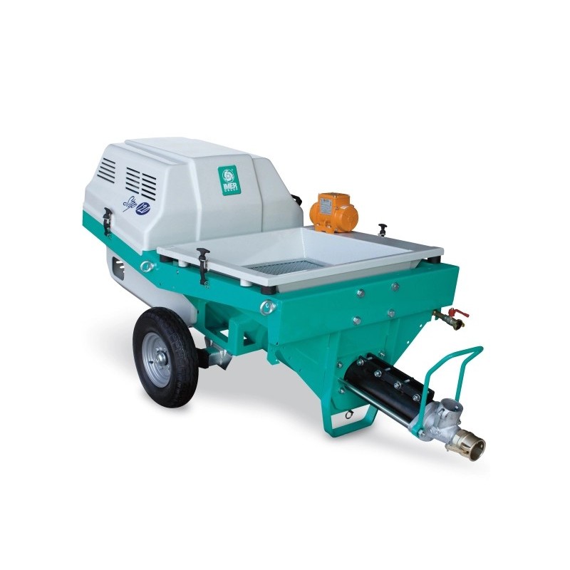Pompa de tencuit Imer Step 120 230V debit 4-20 l/min materiale traditionale