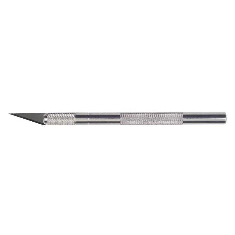 Stanley 0-10-401 Cutit de precizie hobby cu maner metalic, 120mm