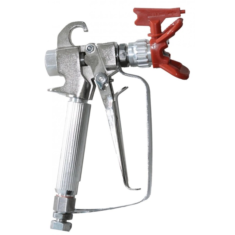 Pistol airless Bisonte PAZ-270 cu filtru 100 galben si duza 517 inclusa presiune maxima 270 bar