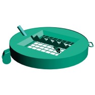 Grilaj de aspiratie I-DUST IMER pentru MIX 360 R