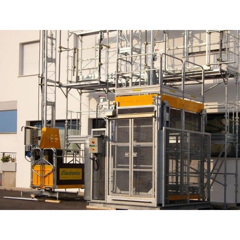 Ascensor persoane/materiale ELECTROELSA EHP 1500 H maxim 160m sarcina maxima 1500kg 400V