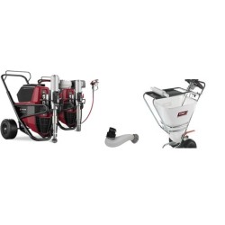 Pachet Pompa airless Titan PowrBeast 7700E CART 230V 6l/min+Container 100l/role descarcare/conector