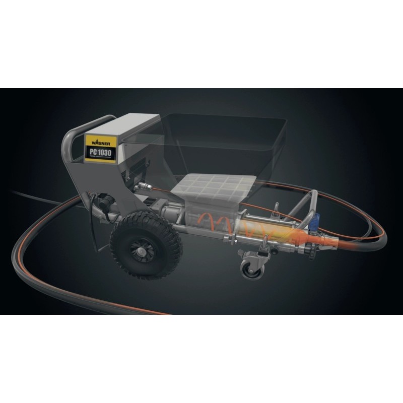 Pompa multifunctionala Wagner PlastCoat 1030 E Spraypack 230V debit 15/20/25 l/min