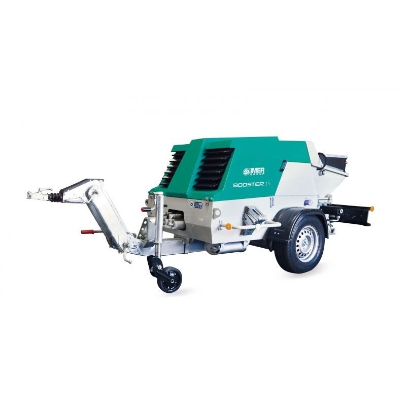 Pompa beton Imer BOOSTER 15 Yanmar Stage V 28.4 cp debit 2-15 mc/h (doar pompa)