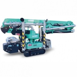 Sistem mobil de distribuire beton Imer GERRIS 800 Honda GX 390 11.15 cp / 230V 2.2Kw