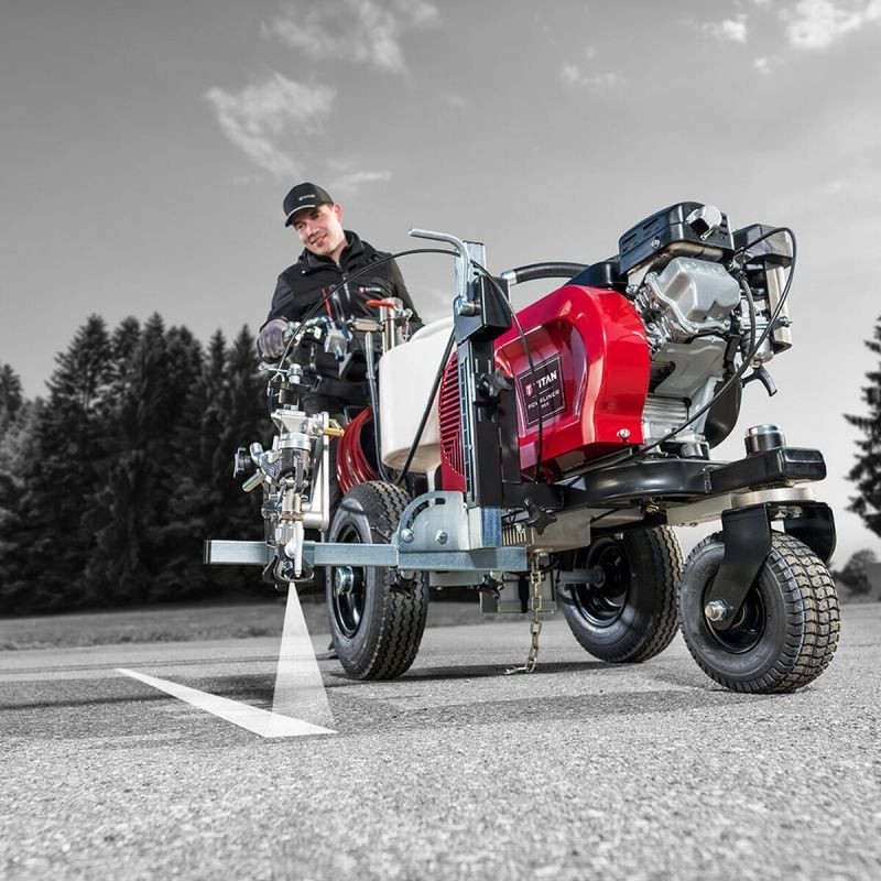 Echipament pentru marcaje Titan POWRLINER 4955 Honda GX 120 3.5 cp debit 5.7 l/min