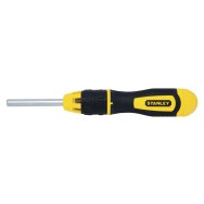 Stanley 0-68-010 Surubelnita magnetica cu clichet + 10 biti