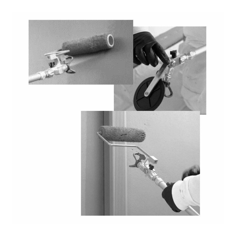 SprayRoller Wagner pentru conectare cu pompa airless &#8211; cadru 25 cm &#8211; include SpeedShield