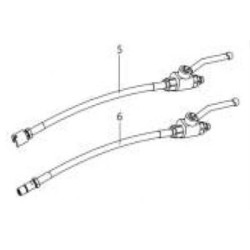 Robinet cu furtun si cuplaj rapid Wagner pentru SF23CR