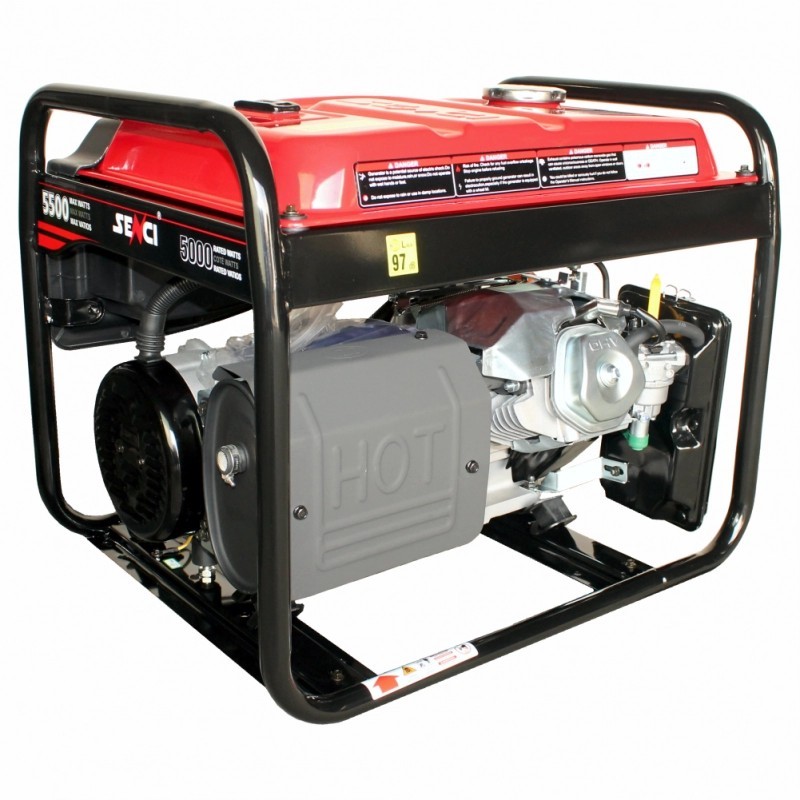 Generator de curent SENCI SC6000 LITE putere maxima 5,5 kW 230V