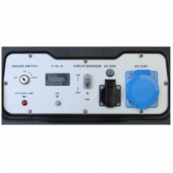 Generator de curent SENCI SC6000E TOP putere maxima 5,5 kW 230V pornire electrica si roti