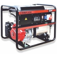 Generator de curent si sudura GENMAC CombiFlash G221HEO-M P max. 7,2 kVA 230/400V motor Honda GX390
