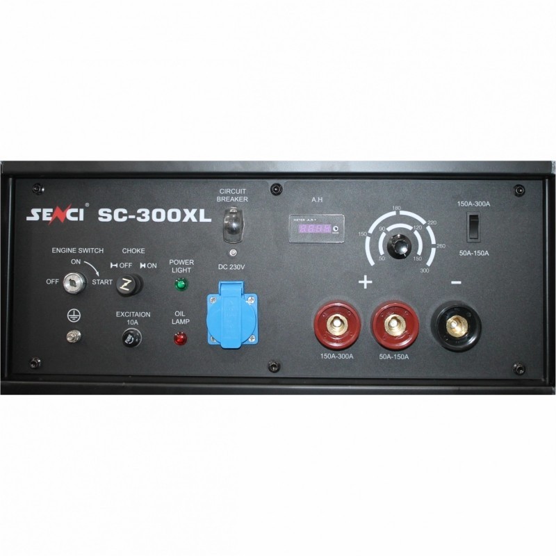 Generator de curent si sudura SENCI SC-300XL putere maxima 3.5kW 230V curent sudura 300A DE