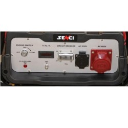 Generator de curent SENCI SC10000TE TOP putere maxima 8,5 kW/400V 2,8 kW/230V pornire electrica