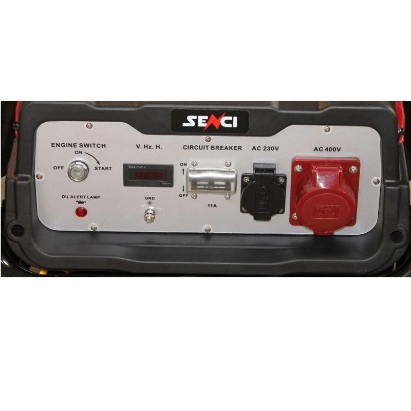 Generator de curent SENCI SC10000TE TOP putere maxima 8,5 kW/400V 2,8 kW/230V pornire electrica