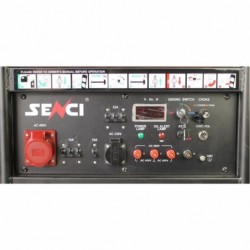 Generator de curent SENCI SC15000TE EVO putere maxima 13 kW/400V 4 kW/230 V pornire electrica
