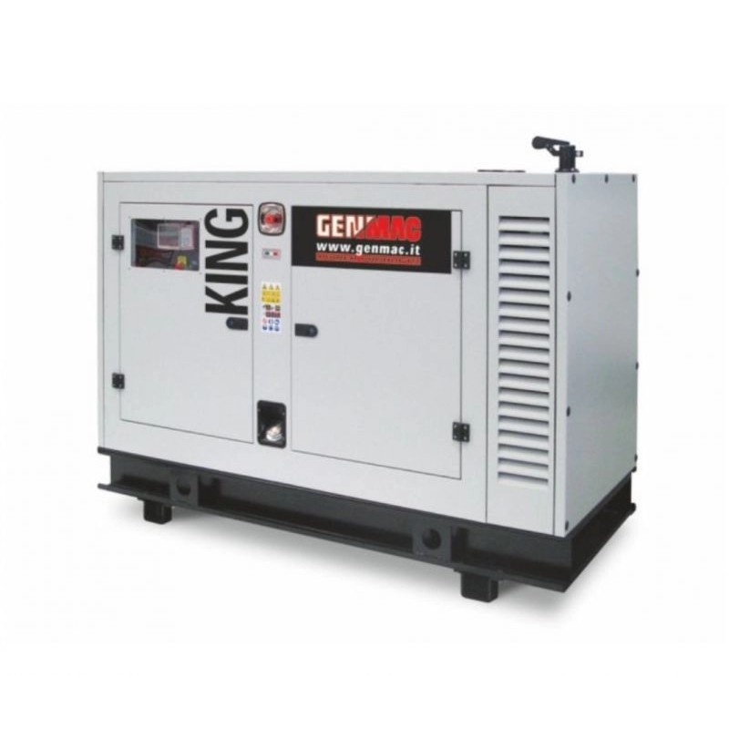 Generator insonorizat GENMAC King G80IS putere maxima 88 KVA 400V motor IVECO