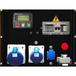 Generator insonorizat GENMAC Living RG12000KS putere maxima 12,1 kW 230V motor Kohler