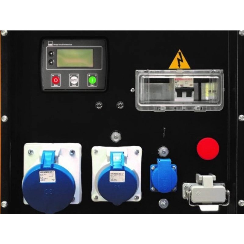 Generator insonorizat GENMAC Living RG12000KS putere maxima 12,1 kW 230V motor Kohler