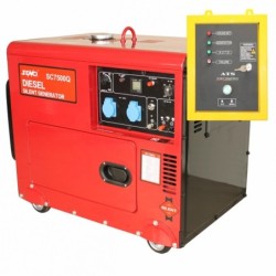Generator insonorizat SENCI SCD7500Q ATS putere maxima 6 kVA 230V motor Diesel ATS inclus