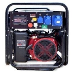 Generator de curent GENMAC CombiPro RG5000HEC-M P maxim 4,6 kW 230V motor Honda GX270 DE