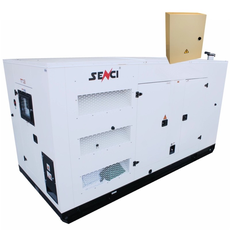 Generator insonorizat SENCI SCDE312i-YCS putere maxima 312 kVA 400V ATS inclus