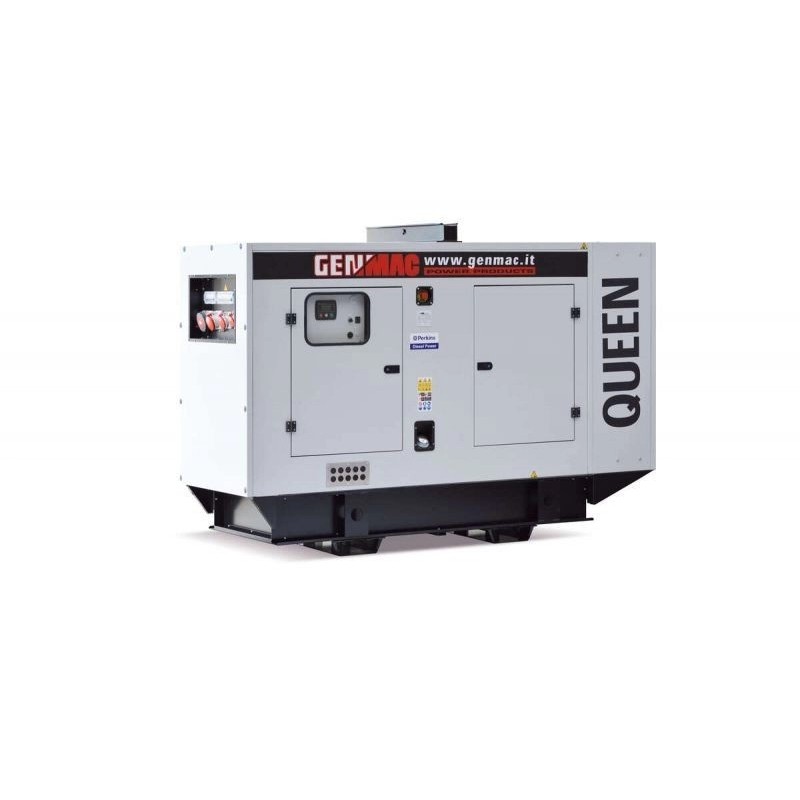 Generator insonorizat GENMAC Queen G200IS STMF putere maxima 220 kVA 400V motor Iveco