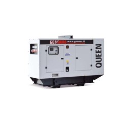 Generator insonorizat GENMAC Queen G100IS putere maxima 110 kVA 400V motor Iveco