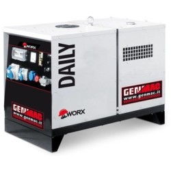 Generator insonorizat GENMAC Daily G7000KS-M MA putere maxima 7.0 kVA 400V motor Kohler