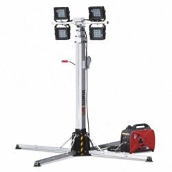 Turn de lumina GENMAC Scorpius TM7 4 x 75 W LED 36900 lumeni, cu baza fixa