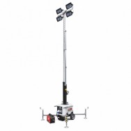 Turn de lumina GENMAC Little-Twinky TM7 4x160W LED 81400 lumeni trailer tractare lenta neomologabil