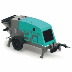 Pompa de beton Imer Booster 50 Yanmar Stage II 63 Kw debit 50 mc/h neremorcabila