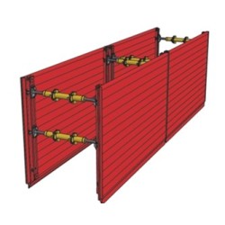 Panou sprijinire maluri CONDOR MA 2000 h 2.000 x L 3.000 mm