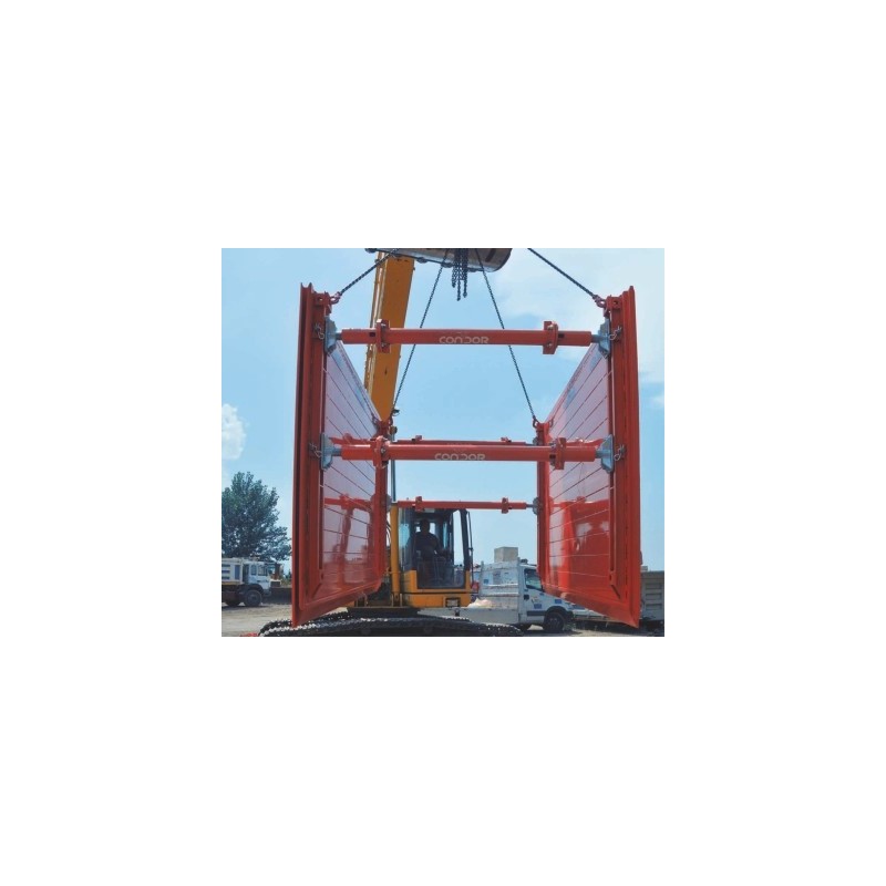 Panou sprijinire maluri CONDOR MA 2000 h 2.000 x L 3.000 mm