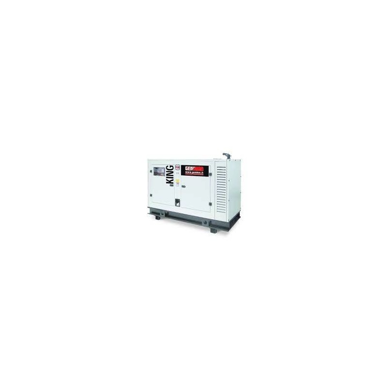 Generator insonorizat GENMAC King G100IS putere maxima 109 KVA 400V motor IVECO