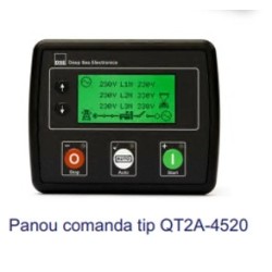 Generator insonorizat GENMAC King G100IS putere maxima 109 KVA 400V motor IVECO