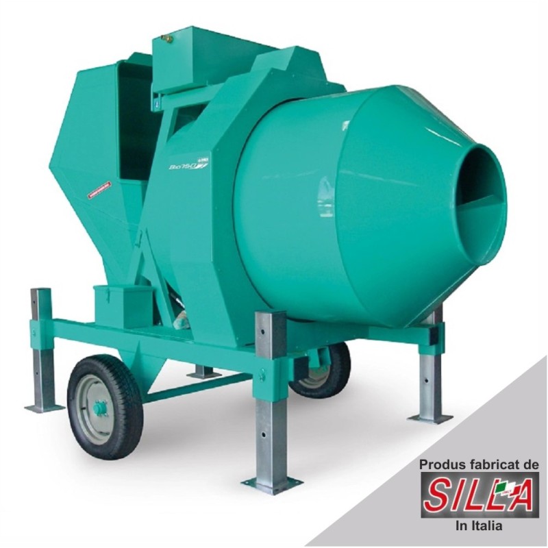Betoniera cu automatizare SILLA BIR500/ID motor electric 400V 4.1 kW