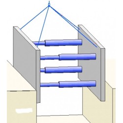 MA Ancoraj superior (scurt) pt panou sprijin