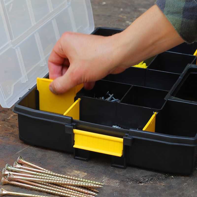 Stanley 1-97-483 Cutie organizator junior 14 compartimente, 375x292x67mm