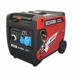 Generator inverter SENCI SC5500iE putere maxima 6.0 kW 230V pornire electrica insonorizat