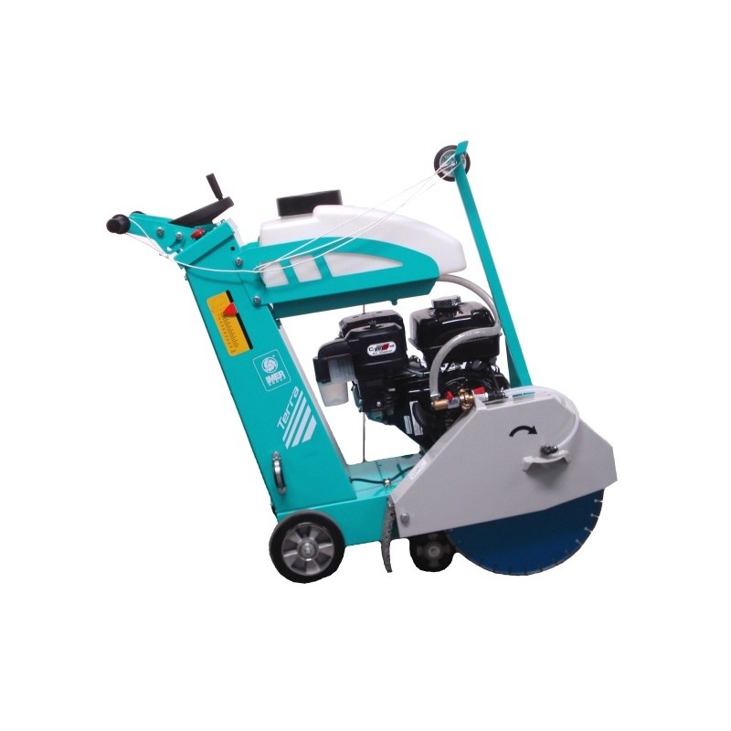 Masina de taiat asfalt/beton IMER Terra 500 motor diesel Yanmar L100 9,9 cp disc Ø 500 mm inclus