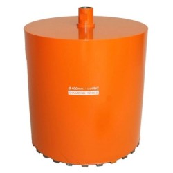 Carota Bisonte 400 x 400 mm diamantat-sudat, prindere UNC 1 1/4&#8243;