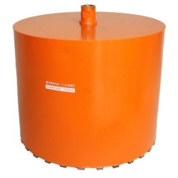 Carota Bisonte 500 x 400 mm diamantat-sudat, prindere UNC 1 1/4&#8243;