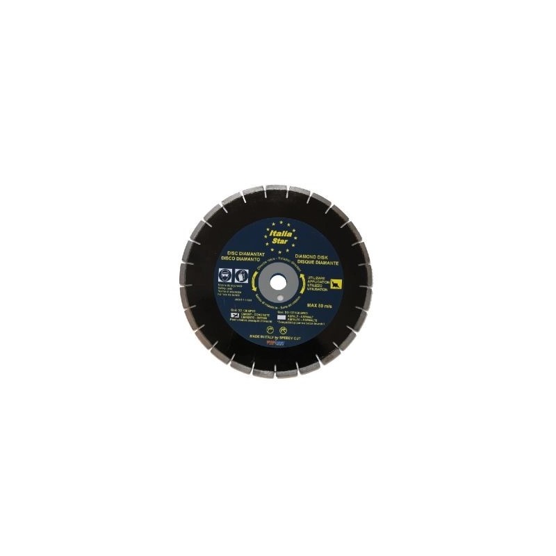 Disc pentru beton proaspat 25z H10 mm Ø 350mm