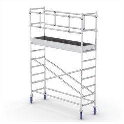 ProTUBE S4 Schela mobila profesionala din aluminiu H lucru 4,1m