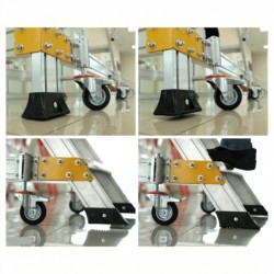 Platforma mobila profesionala EP4 din aluminiu, H lucru 3,05m