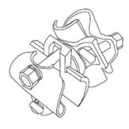 CONDOR – Morseta pivotanta dubluzincata