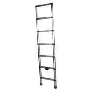 Scara telescopica aluminiu BISONTE STR1020 7 trepte,inaltime maxima 2.0 m