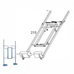 Dispozitiv pentru transport placi cu latime variabila GEDA 0,5-1,6 m